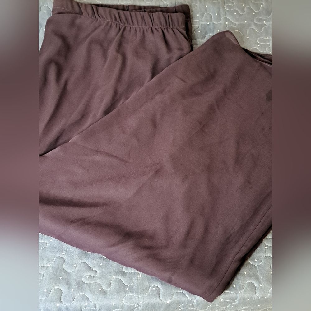 Catherines wide leg lined pants size 22W